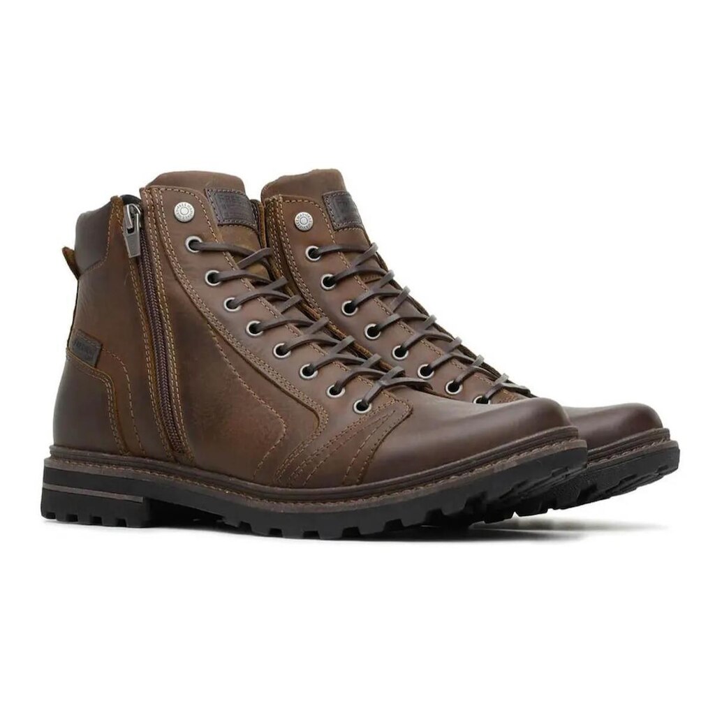Coturno Bota Freeway Absolut Em Couro Legítimo, Original, Nf