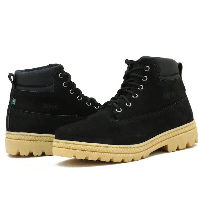 COTURNO CASUAL TREKKING COURO 256 KM PRETO