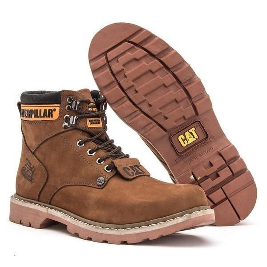 Coturno Caterpillar Masculino Caramelo Netshoes