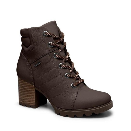 Coturno Feminino Dakota G4564 Chocolate+Caqui Netshoes