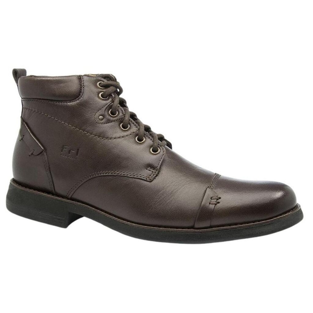 Coturno Ferricelli Couro Virage Masculino