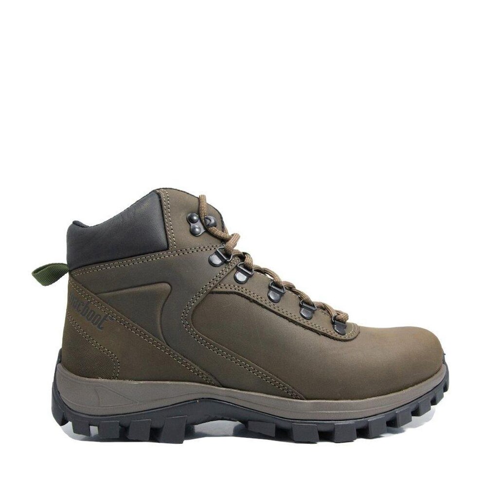Coturno Macboot Reseda Adventure Cano Alto Cinza Escuro