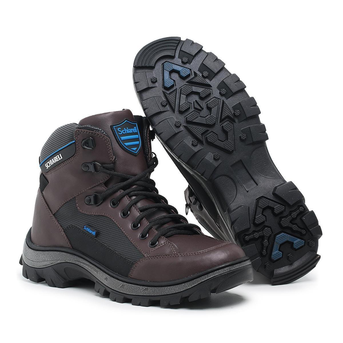 Coturno Masculino Adventure 2190 Schiareli Moda Sintético Menor preço em Coturno Masculino Adventure 2190 Schiareli Moda Sintético