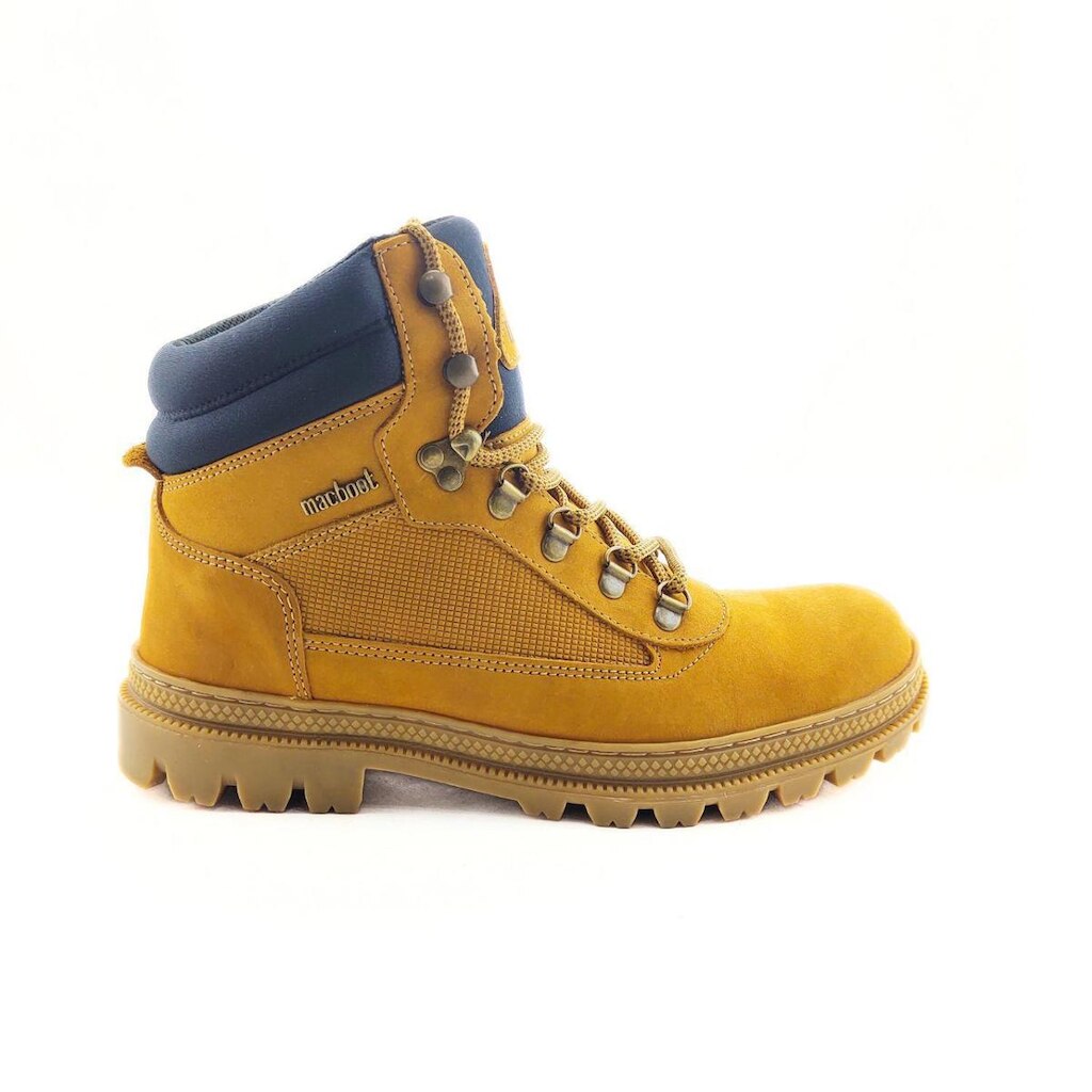 Coturno Masculino Adventure Trilha Mostarda Macboot
