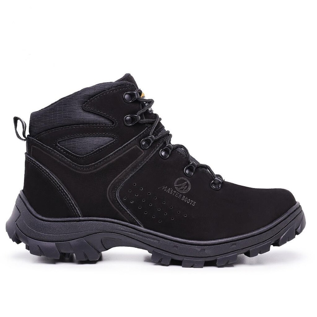 Coturno Masculino Adventure Trilha Trabalho Couro Legitimo
