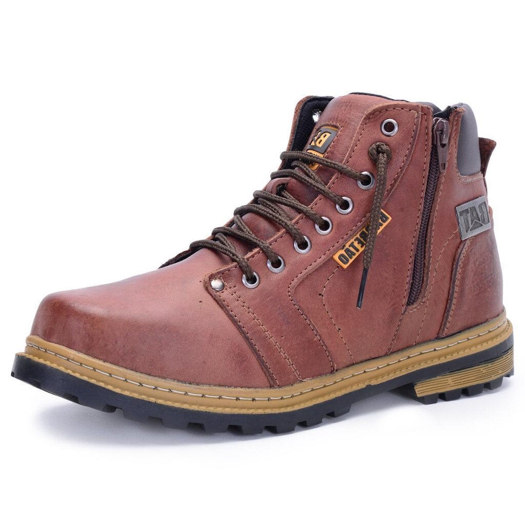 Coturno Masculino Couro Urban Adventure Pantanal Brasil NS Scape