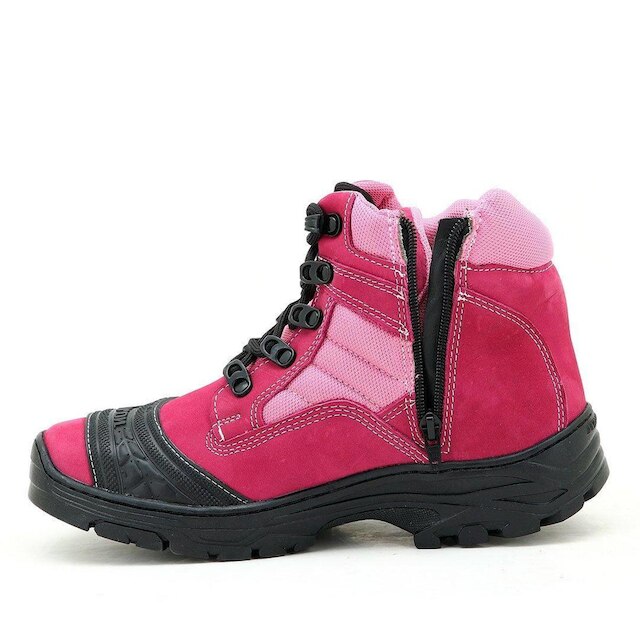 COTURNO MASCULINO MILITAR ATRON COURO 245 PINK