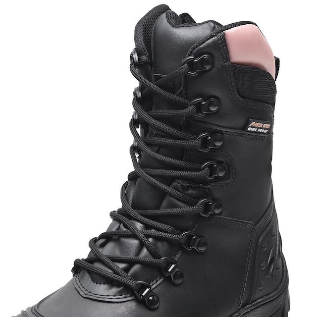 Coturno Master Boot Militar em Couro Solado De Borracha