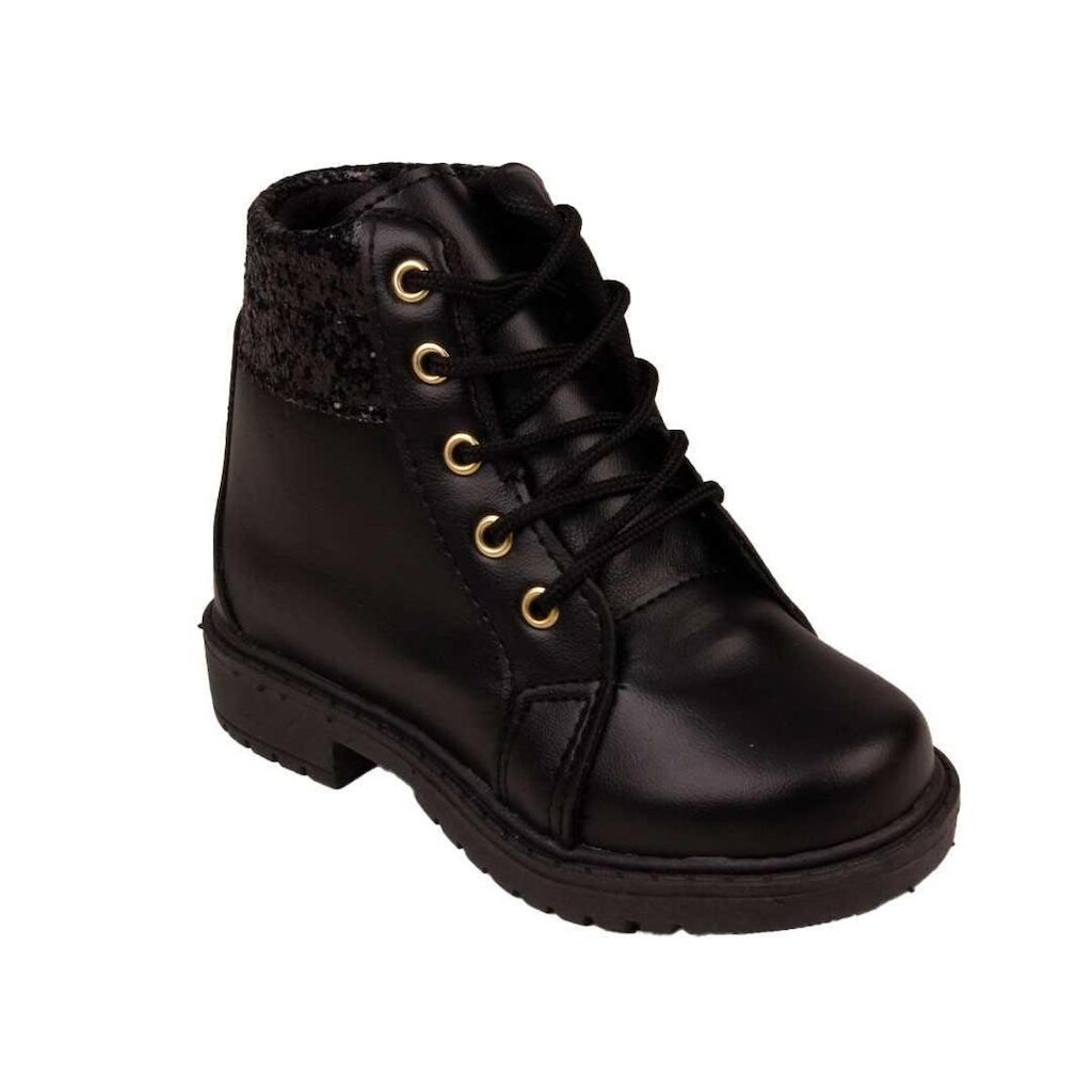 Coturno Menina Doce Menina 1503 Bb Preto 26
