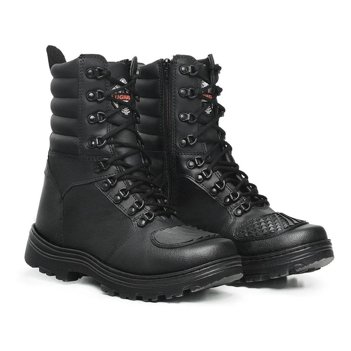 Coturno Militar Bota Tática Zíper Extra Leve Lughato 1907 Menor preço em Coturno Militar Bota Tática Zíper Extra Leve Lughato 1907