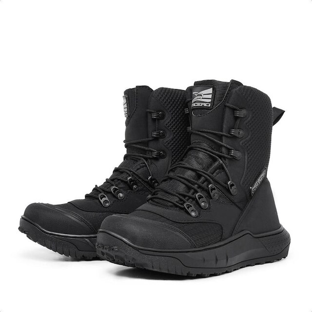 Coturno Militar Masculino Couro Acero One Resistente