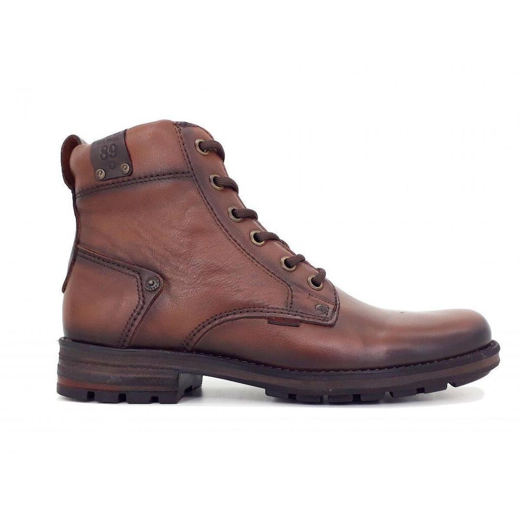 Coturno Pegada Everest em Couro Masculino 181305