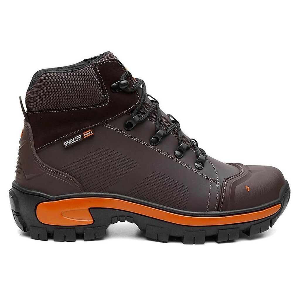 Coturno Shelga em Couro Masculino