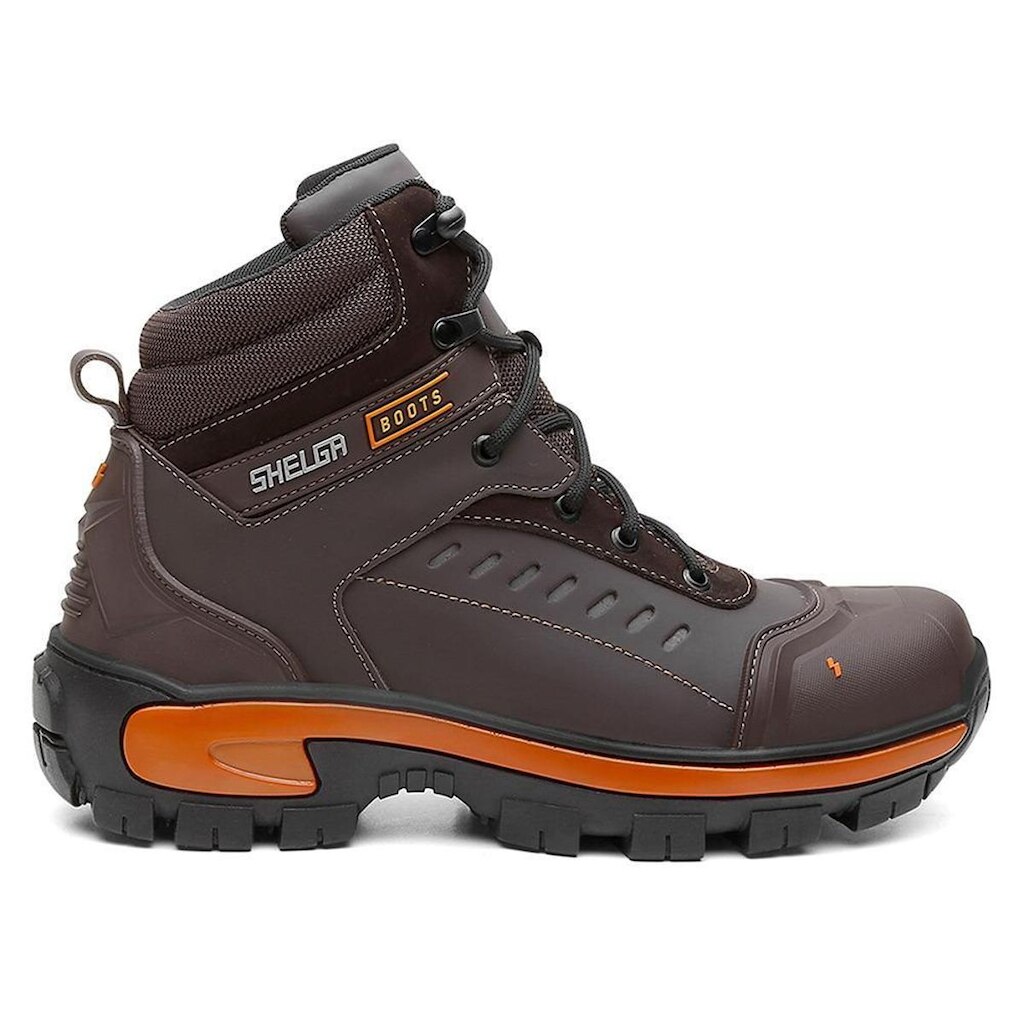 Coturno Shelga em Couro Masculino