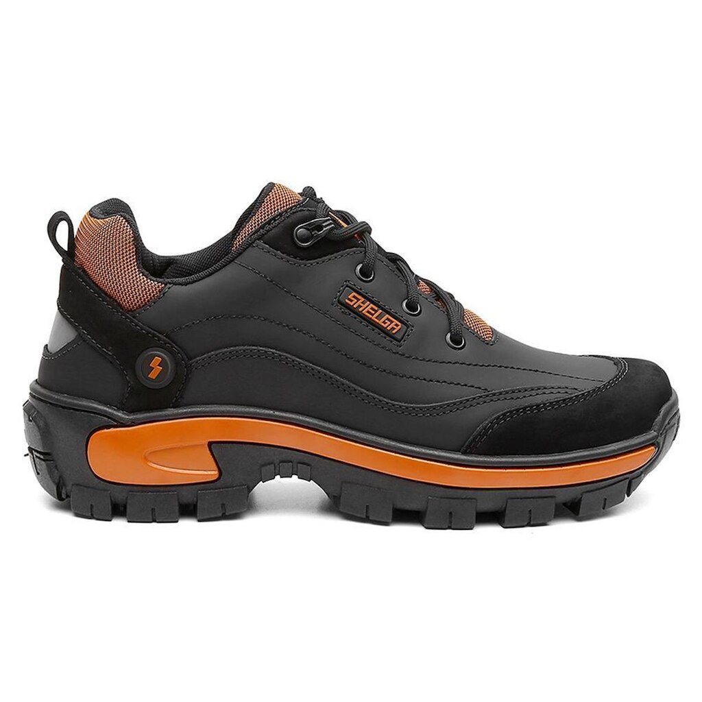 Coturno Shelga em Couro Masculino