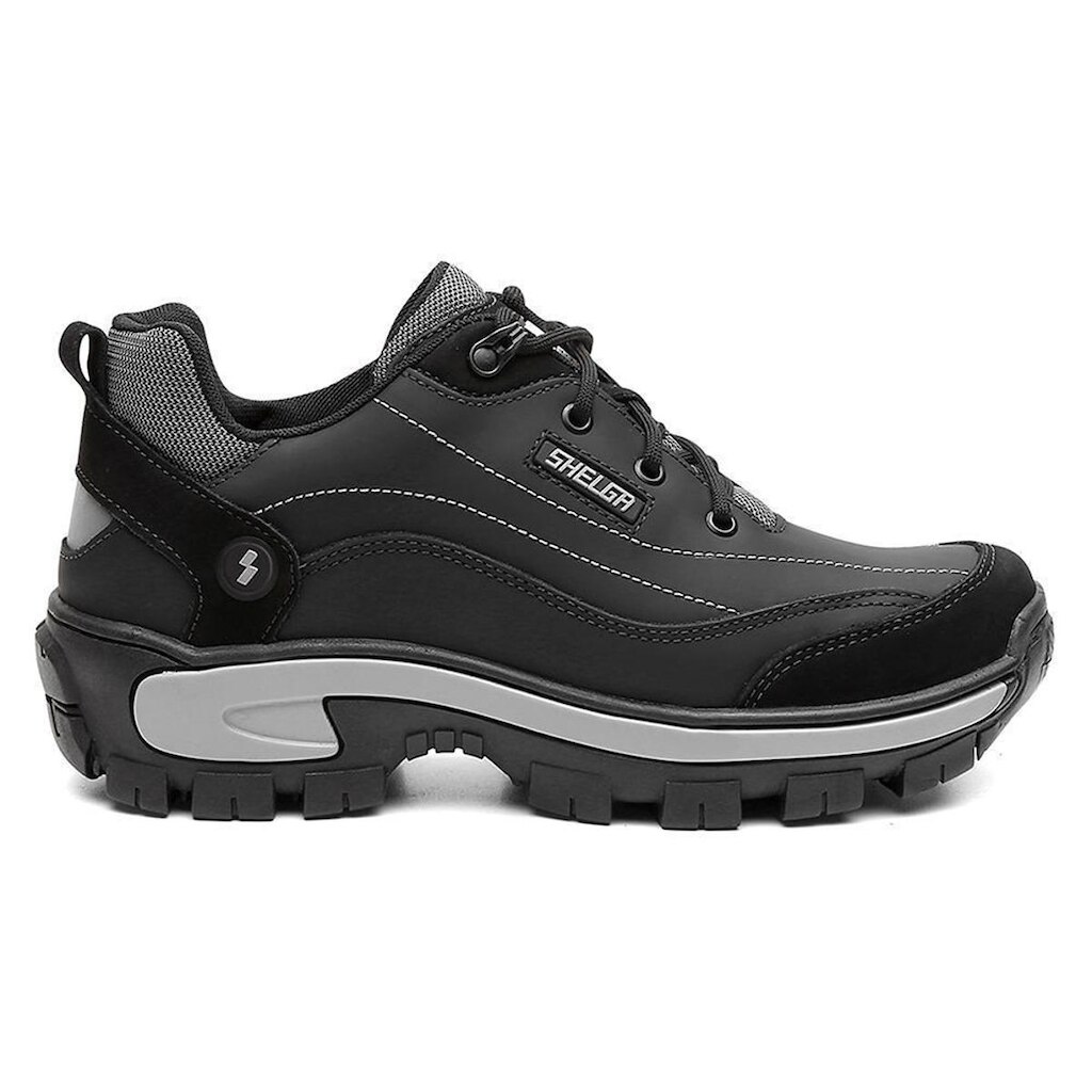 Coturno Shelga em Couro Masculino