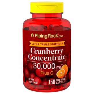 Cranberry 30,000mg Com Vit C 150 Cápsulas