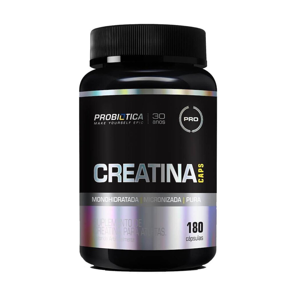 CREATINA (180 Cápsulas) - Probiótica