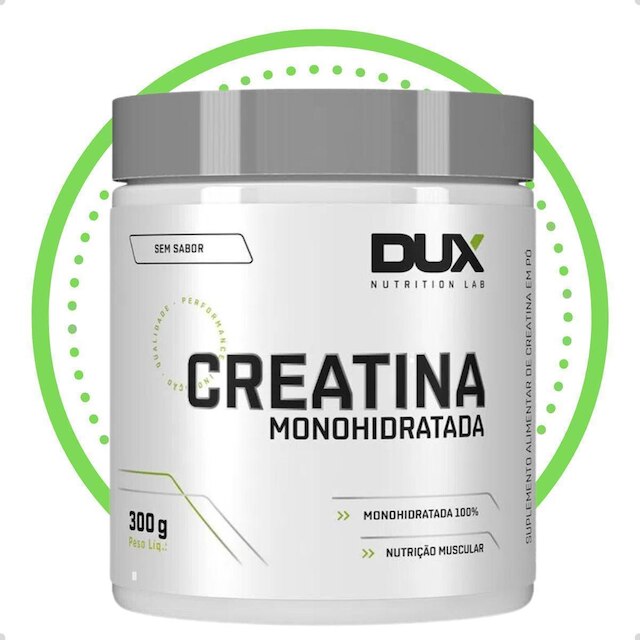 Creatina 100% Monohidratada 300g Dux Nutrition