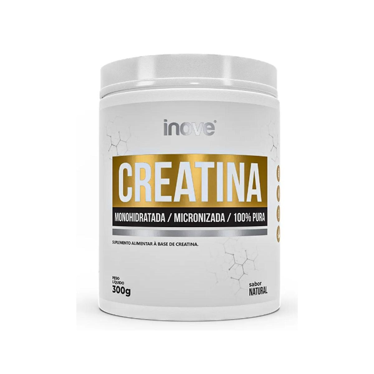 Creatina 100% Pura 300g Ivone Nutrition Suplementos