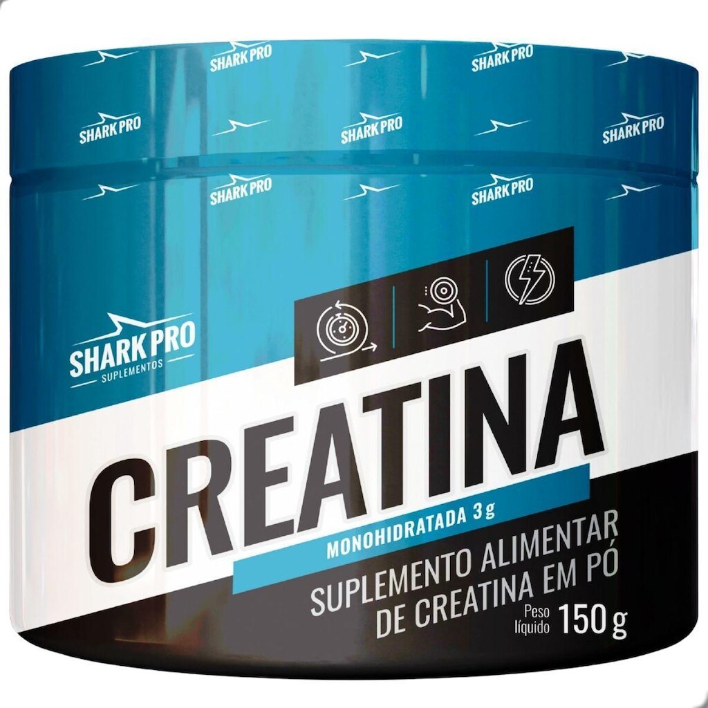 Creatina 100% Pura Monohidratada 150g Shark Pro