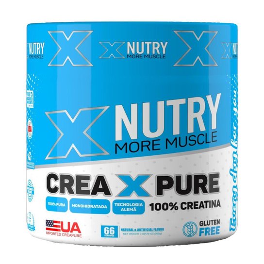 Creatina 100% Pura X Nutry Creapure 200g Importada USA é ruim? Creatina 100% Pura X Nutry Creapure 200g Importada USA é boa?