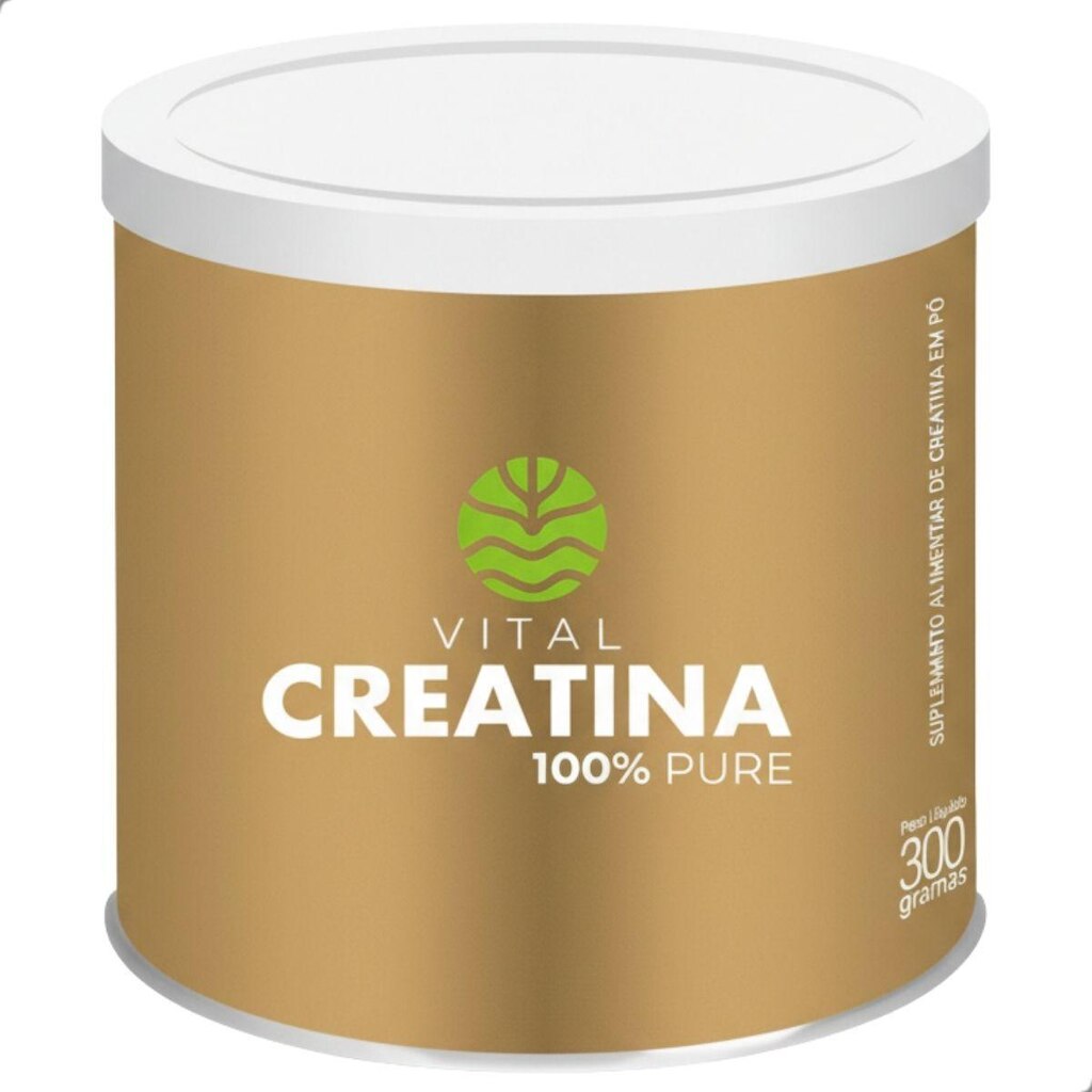Creatina 100% Pure Monohidratada 300g Vital Atman
