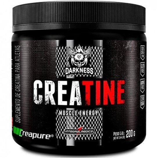 CREATINA 200G - DARKNESS CREAPURE Menor preço em CREATINA 200G - DARKNESS CREAPURE