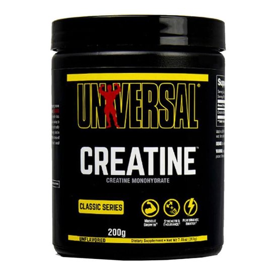 Creatina 200g - UNIVERSAL CRN Menor preço em Creatina 200g - UNIVERSAL CRN