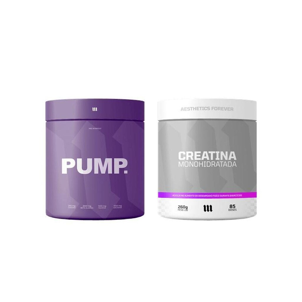 Creatina 260g + Pré Treino 300g - Mith Oficial