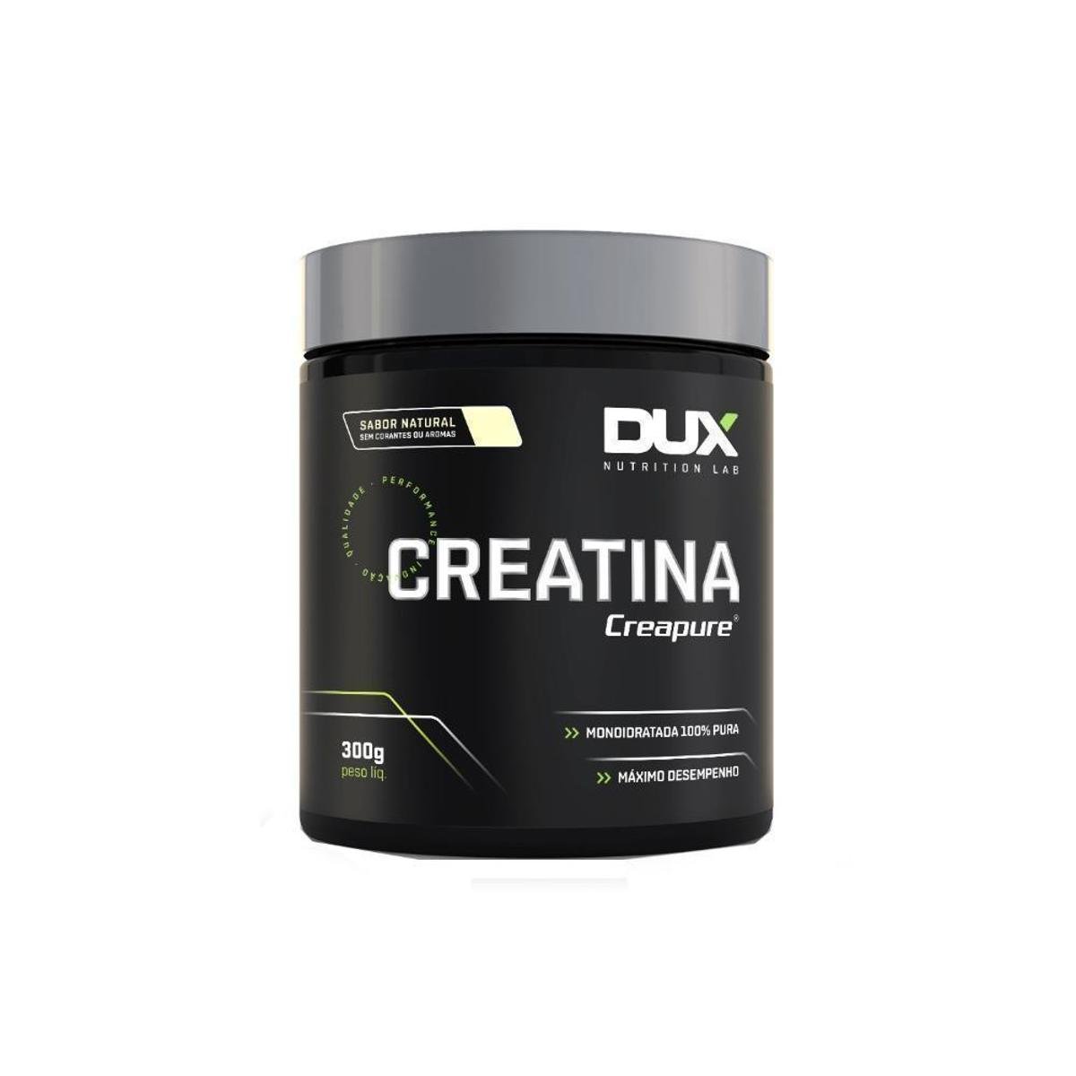 Creatina 300g Creapure Materia Prima Alemã - Dux Nutrition Menor preço em Creatina 300g Creapure Materia Prima Alemã - Dux Nutrition