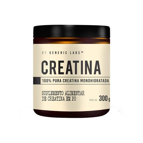 Creatina 300G - Generic Labs Menor preço em Creatina 300G - Generic Labs