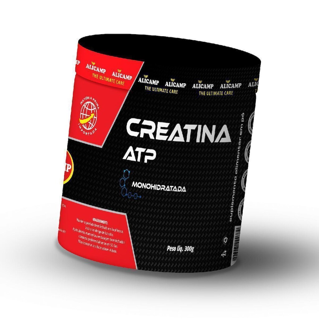CREATINA ATP MONOHIDRATADA ALICAMP 300G
