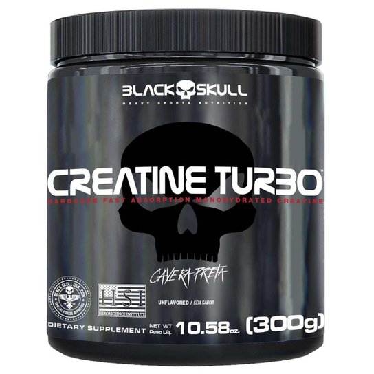 Creatina Black Skull Turbo 300g é ruim? Creatina Black Skull Turbo 300g é boa?