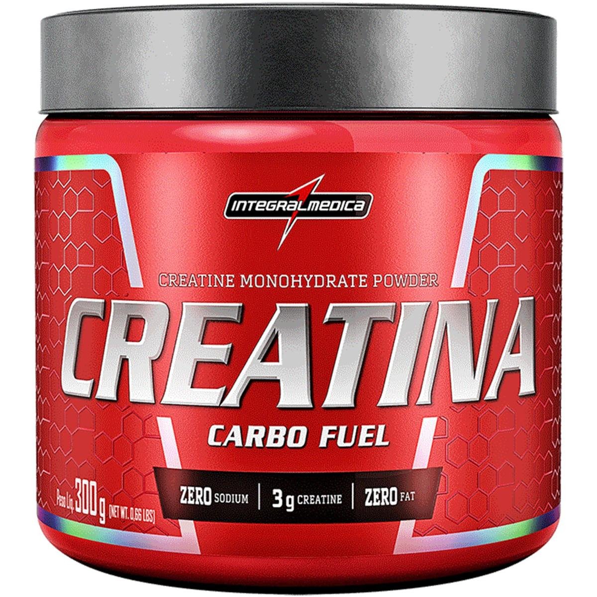 Creatina Carbo Fuel 300g Integralmedica Menor preço em Creatina Carbo Fuel 300g Integralmedica