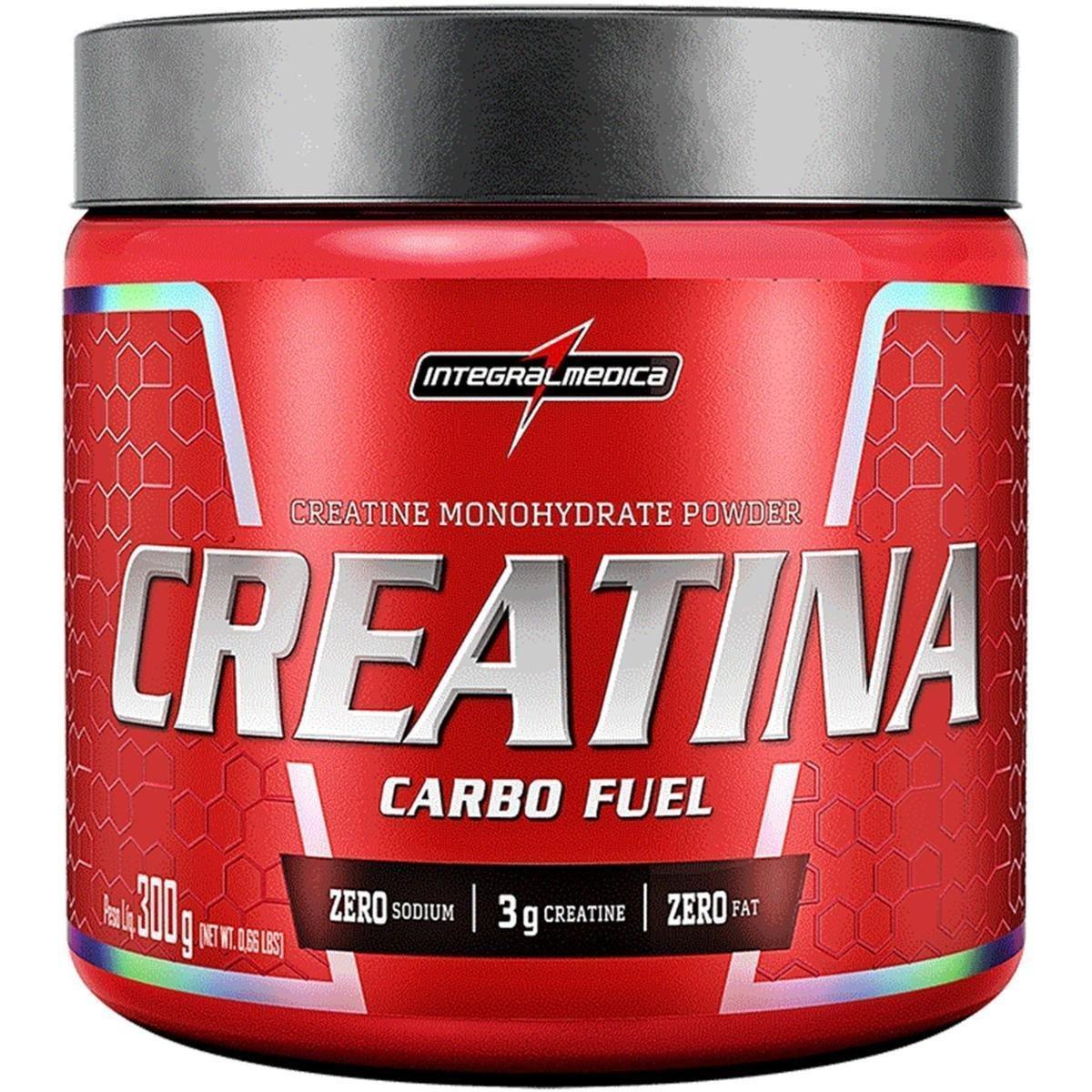Creatina Carbo Fuel 300g Integralmedica Menor preço em Creatina Carbo Fuel 300g Integralmedica