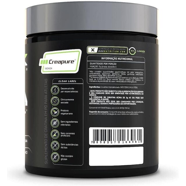 Creatina com selo Creapure (300g) Dux