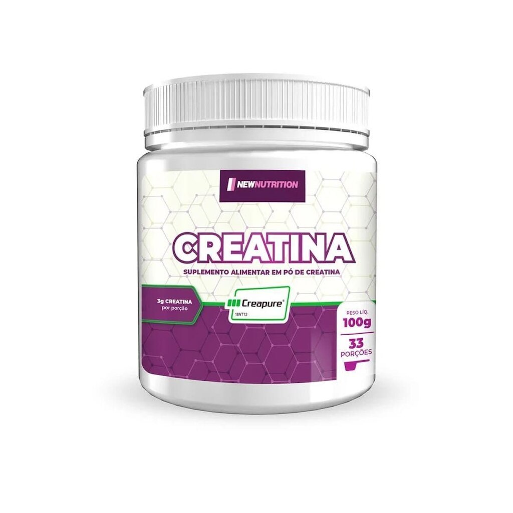 Creatina Creapure - 100g Sem Sabor - NewNutrition