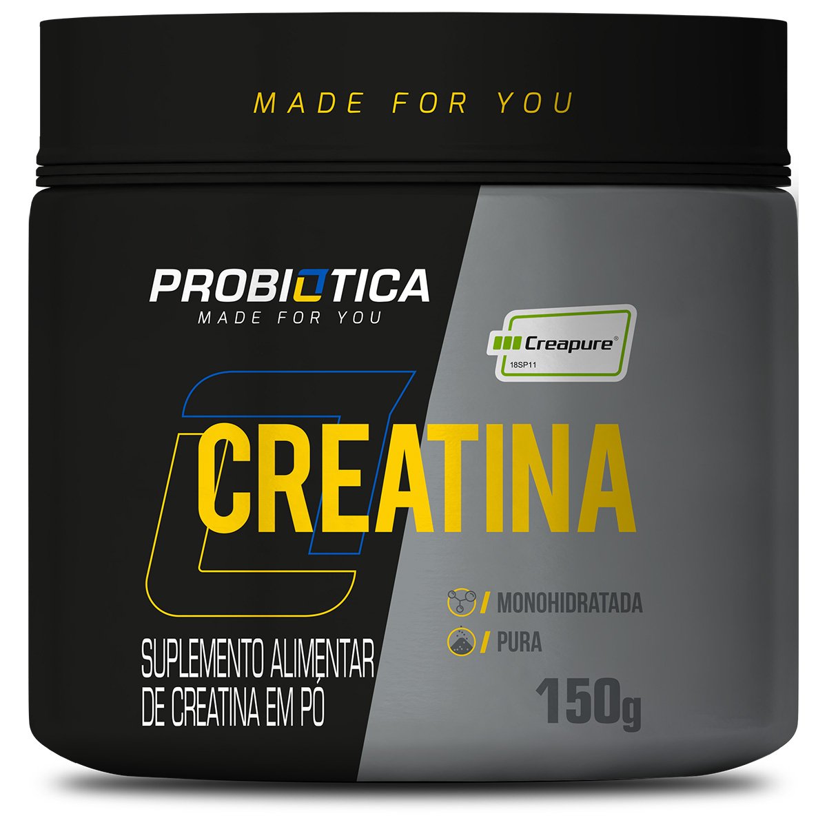 Creatina Creapure 150g - Probiótica Menor preço em Creatina Creapure 150g - Probiótica