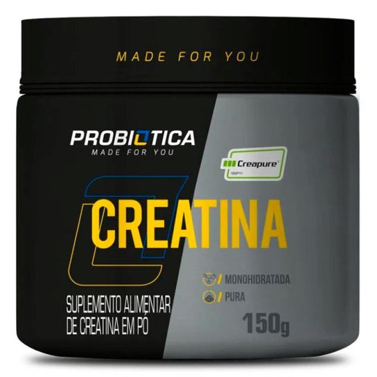 Creatina Creapure 150g - Probiotica - Incolor Menor preço em Creatina Creapure 150g - Probiotica - Incolor