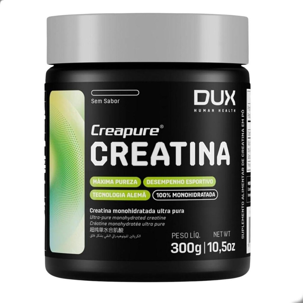 Creatina Creapure Em Pó Pote 300g Dux Nutrition
