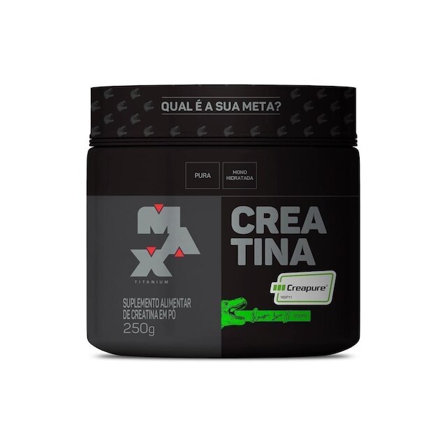 Creatina Creapure Linha Dino Pote 250g - Max Titanium