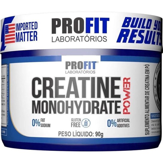 Creatina Creatine Power Monohidratada 90 Gr Profit Labs - Única é ruim? Creatina Creatine Power Monohidratada 90 Gr Profit Labs - Única é boa?
