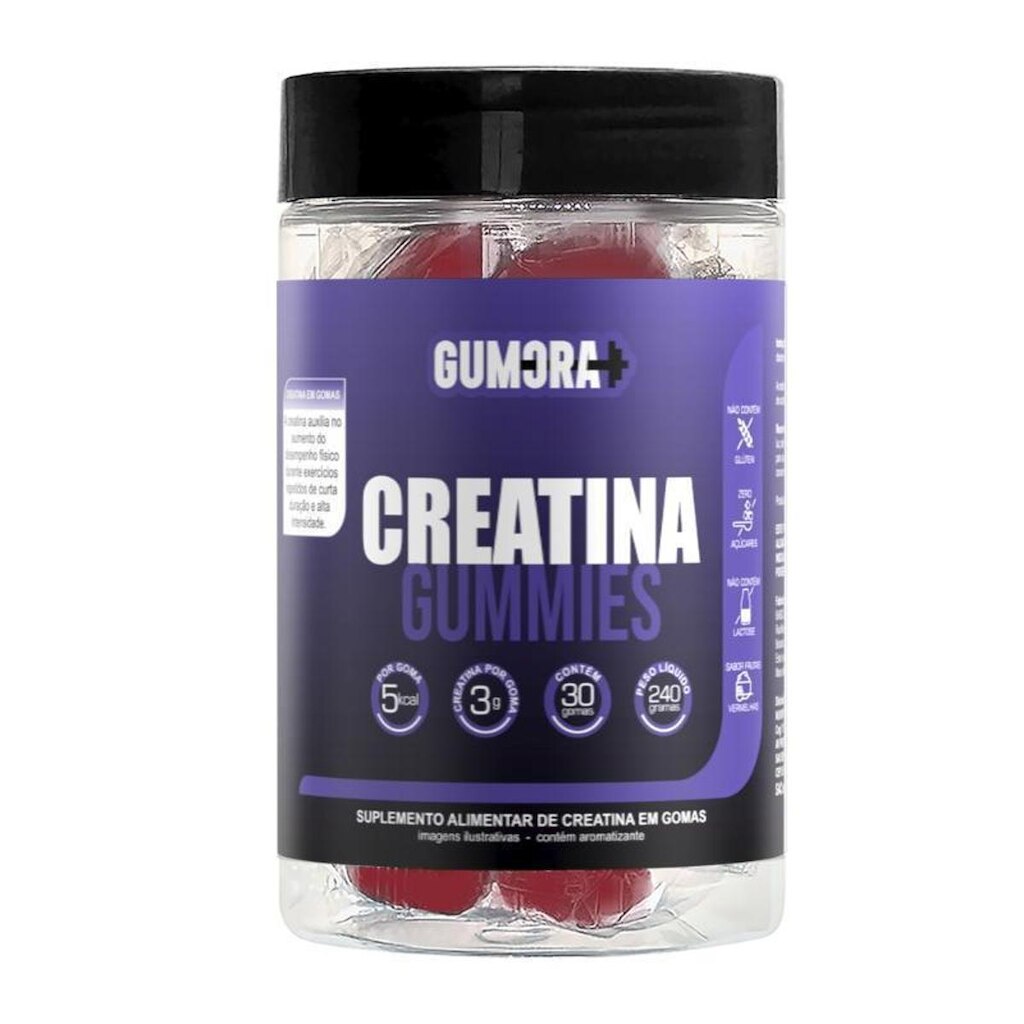 Creatina Gummy Gumora 30 unidades
