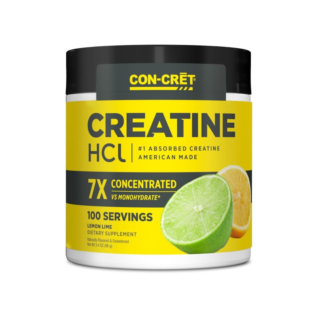 Creatina Hcl Em Pó Con-Cret Apoia A Saúde Muscular 100 Serv