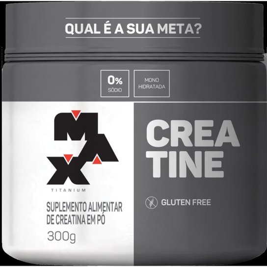 CREATINA MAX TITANIUM 300G é ruim? CREATINA MAX TITANIUM 300G é boa?