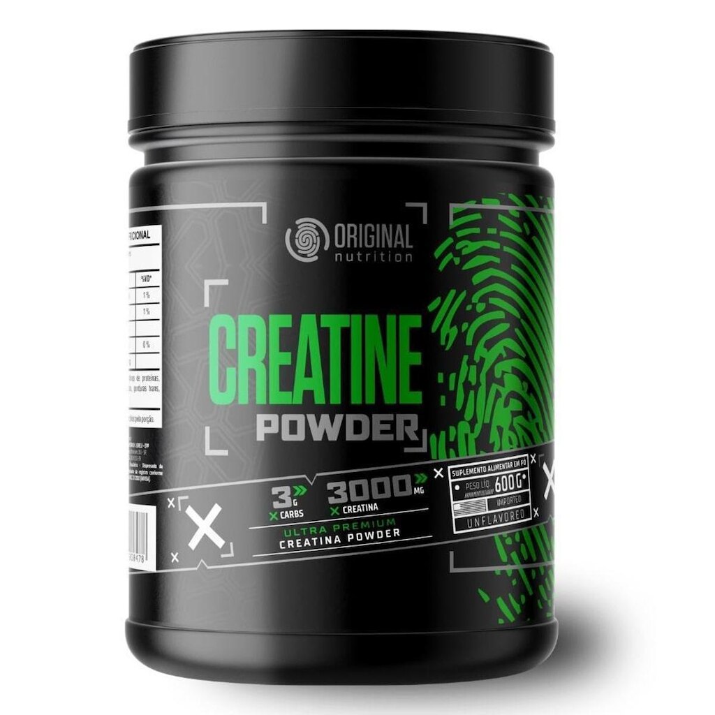 Creatina Monohidratada 100% Powder 600g - Original Nutrition