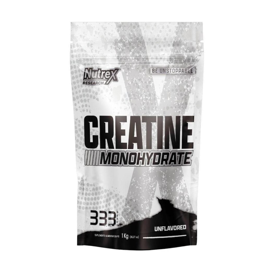 Creatina Monohidratada 100% Pure 1 kilo REFIL Nutrex - 333 Doses