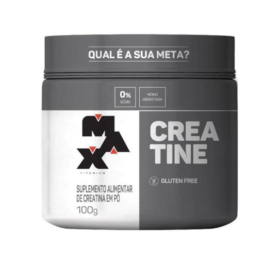 Creatina Monohidratada 100G Max Titanium Original Com Nfe Menor preço em Creatina Monohidratada 100G Max Titanium Original Com Nfe