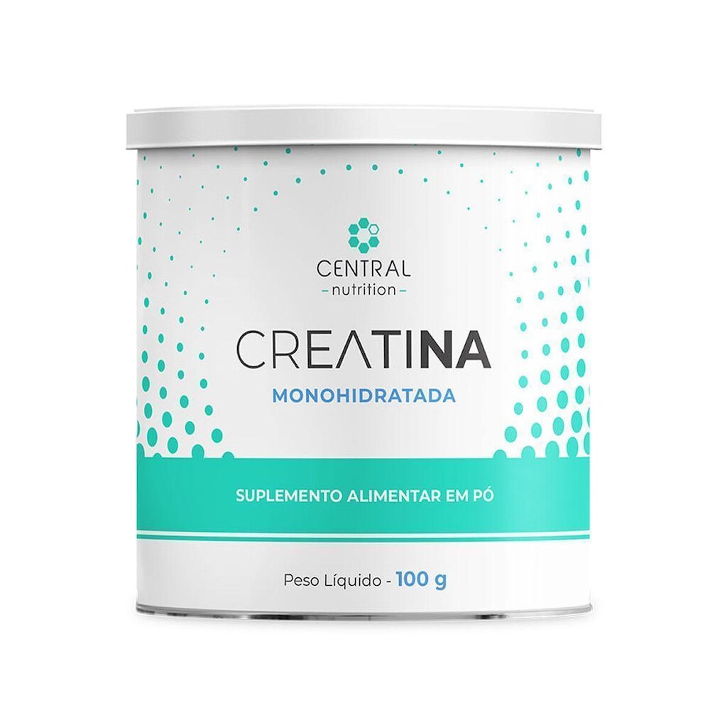 Creatina Monohidratada - 100g Sem Sabor - Central Nutrition